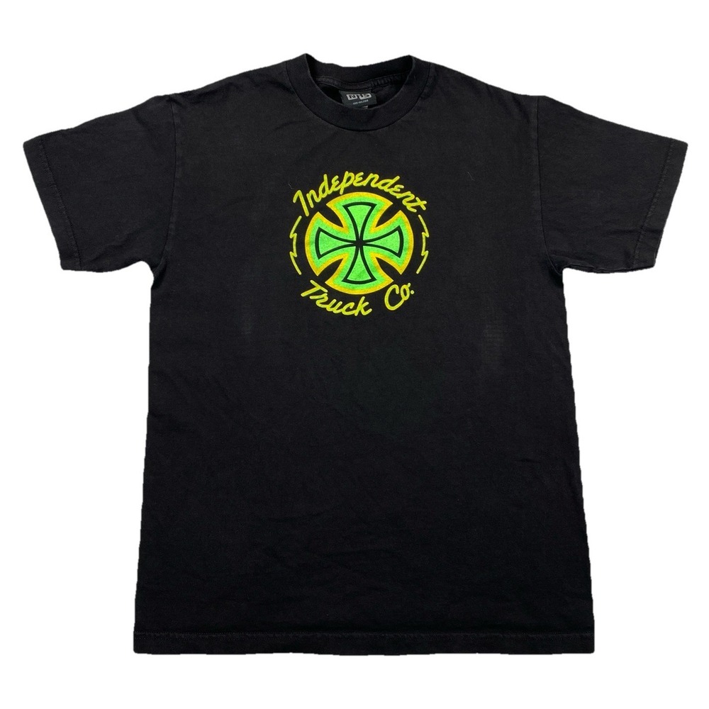 Independent Truck Co T-Shirt Skateboarding Black Y2K Men's Medium